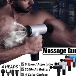 KLACK EUROPE Pistola de masaje Negra* Figuras De Acción