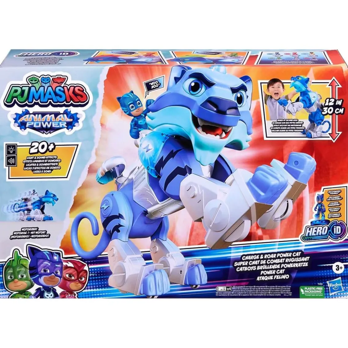 PJMASKS PJ Masks - Ataque felino Animal Power* Coleccionables Y Mini Mundos