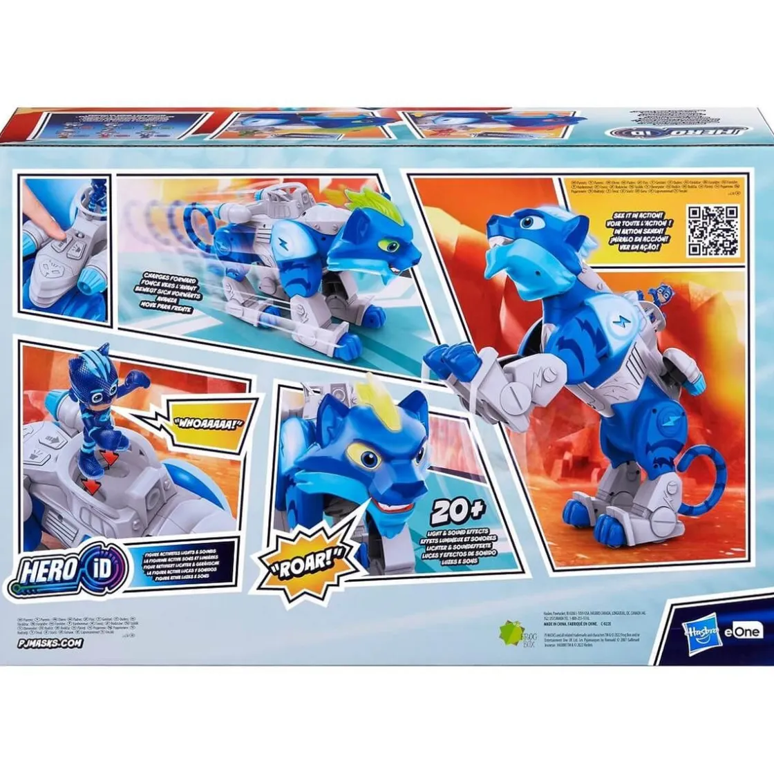 PJMASKS PJ Masks - Ataque felino Animal Power* Coleccionables Y Mini Mundos