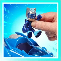 HASBRO IBERIA PJ Masks - Super Gatauto* Coleccionables Y Mini Mundos