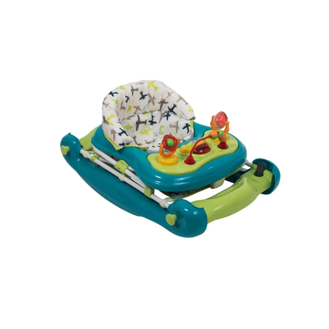 PLASTIMYR - Andador Balancín Azul Aviones* Entretenimiento·Andadores