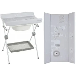 PLASTIMYR - Bañera Plegable Lea Safari Gris