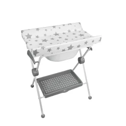 PLASTIMYR - Bañera Plegable Lea Estrellas Fondo Blanco