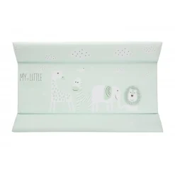 PLASTIMYR - Bañera Plegable Lea Safari Menta* Baño Y Accesorios·Bañeras Cambiador