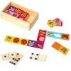 WOODNPLAY Play - Dominos de doble cara ㅤ* Juegos Y Puzzles