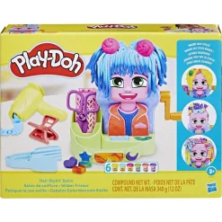 HASBRO IBERIA Play-Doh - Juguete Creativo Estilo Peluquería con Plastilina ㅤ