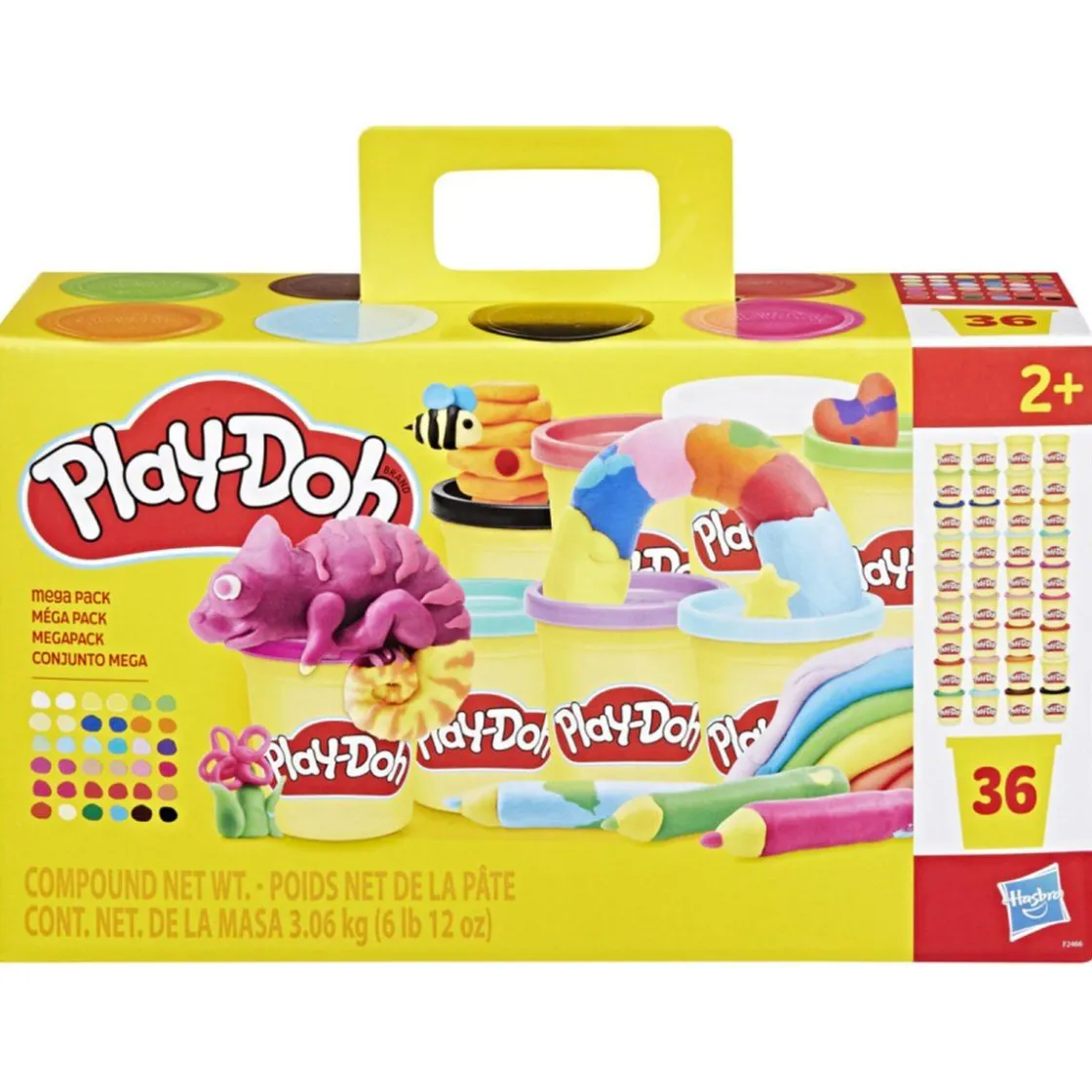 PLAY-DOH - Mega pack 36 botes* Steam|Arte Y Manualidades