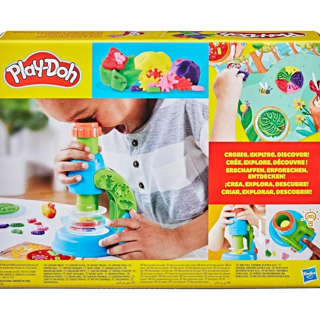 HASBRO IBERIA Play-Doh - Microscopio luminoso