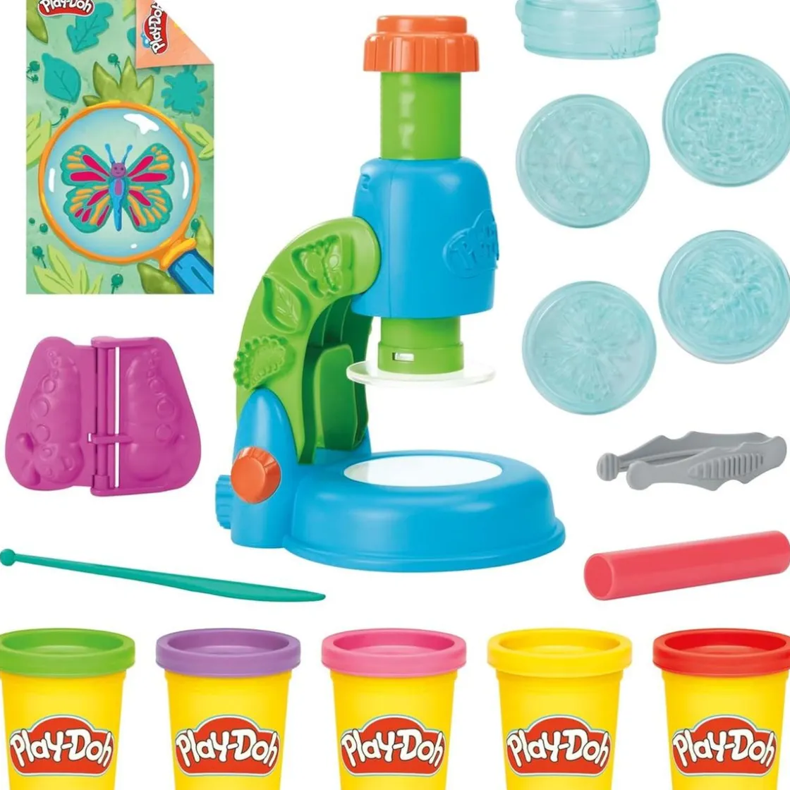HASBRO IBERIA Play-Doh - Microscopio luminoso