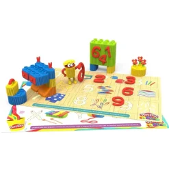 PLAY-DOH Blocks - Aprende Números y Letras