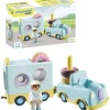 PLAYMOBIL - Camión de donut con función de apilado y clasificación ㅤ* Juguetes De Construcción