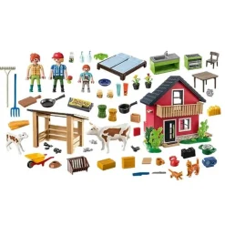PLAYMOBIL - Casa de campo y animales de granja Country ㅤ