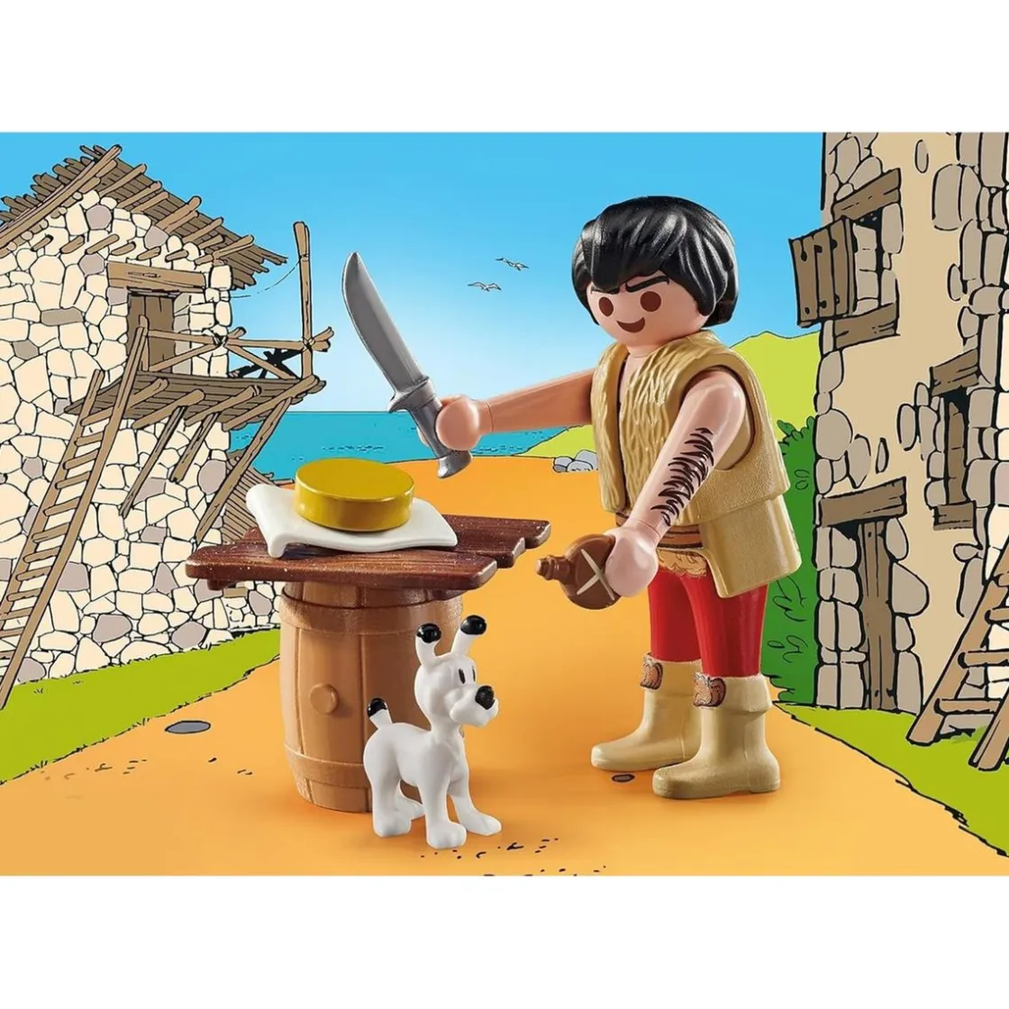 PLAYMOBIL - Figura Astérix - Ocatarinetabelachitchix ㅤ* Juguetes De Construcción
