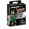 PLAYMOBIL - Figura de Guy con traje verde y sandalias shinobi ㅤ* Juguetes De Construcción