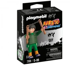 PLAYMOBIL - Figura de Guy con traje verde y sandalias shinobi ㅤ* Juguetes De Construcción
