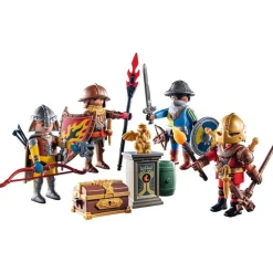 PLAYMOBIL - Figuras Defensores del Reino Novelmore ㅤ