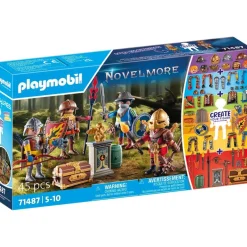 PLAYMOBIL - Figuras Defensores del Reino Novelmore ㅤ