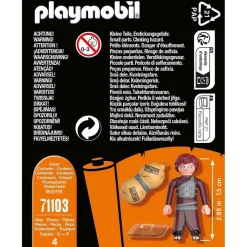PLAYMOBIL - Juego creativo Naruto Shippuden tipo Gaara con 4 piezas y accesorios ㅤ* Juguetes De Construcción