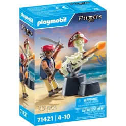 PLAYMOBIL - Juguete Artillero de Piratas ㅤ* Juguetes De Construcción
