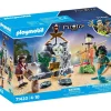 PLAYMOBIL - Juguete Caza del Tesoro Pirata ㅤ