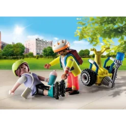 PLAYMOBIL - Pack inicial de rescate con Balance Racer* Juguetes De Construcción