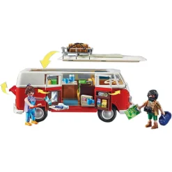 PLAYMOBIL - Volkswagen T1 Camping Bus - 70176* Juguetes De Construcción