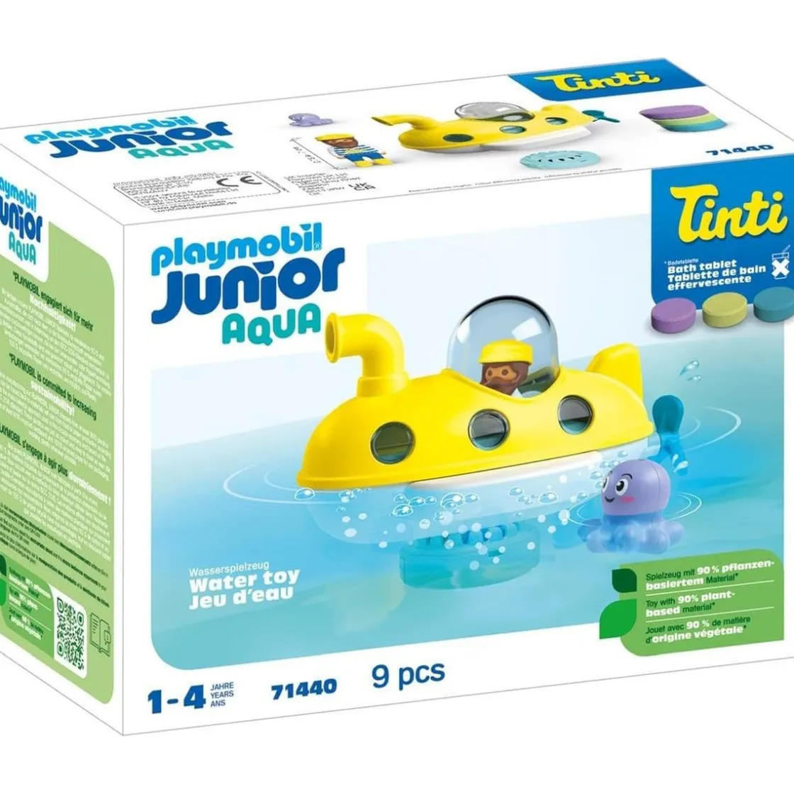 PLAYMOBIL Junior Tinti - Submarino de colores* Juguetes De Construcción