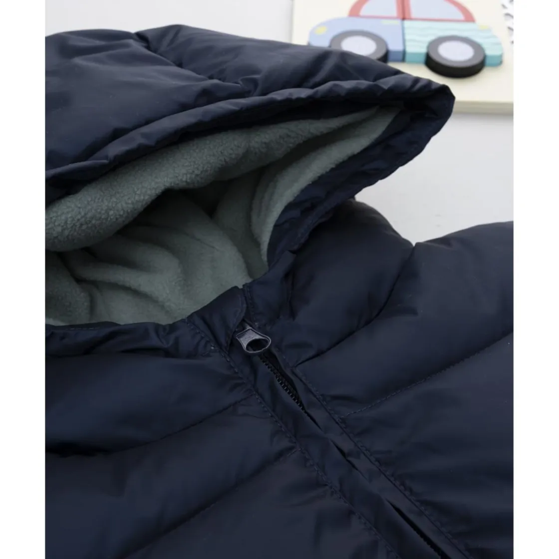 Prenatal Plumífero azul con capucha para niño* Niño·Niño 2-10 Años|Niño 2-10 Años·Abrigos Y Plumíferos