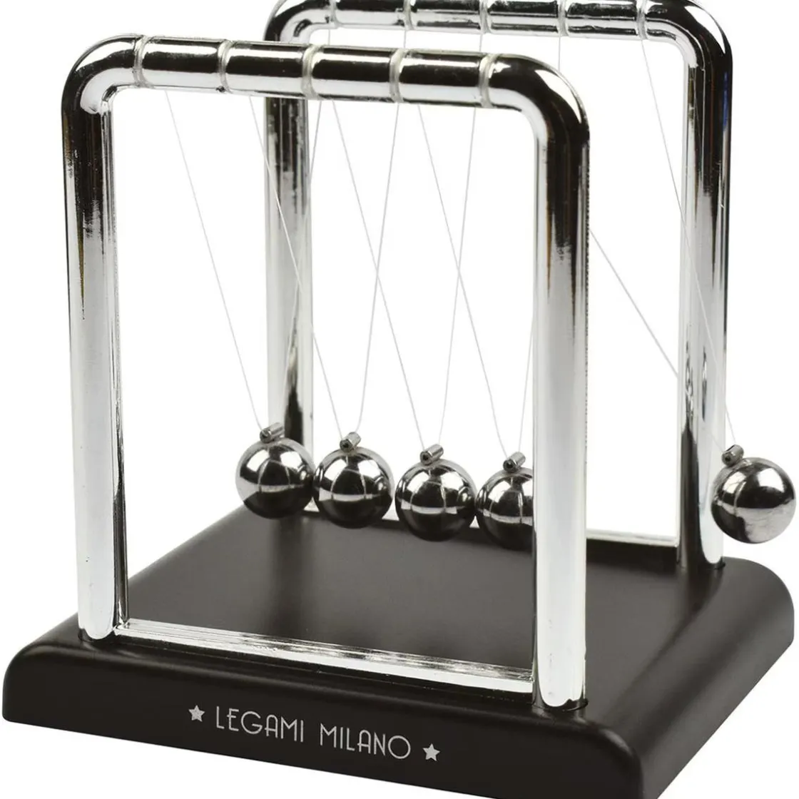 TOYS "R" US Péndulo de Newton multicolor, material ABS y acero, 9x9 cm