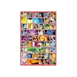ABYSSE CORP Pokemon - Maxi póster de movimientos Pokemon