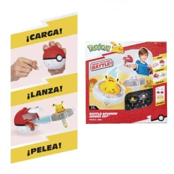 BIZAK Pokémon - Arena de combate Battle Spinner* Figuras De Acción
