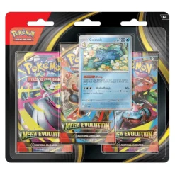 BANDAI Pokémon - Blister 3 sobres de refuerzo Mega Evolución en español (Varios modelos)* Juegos Y Puzzles|Friki Zone