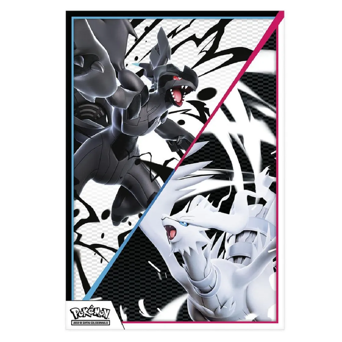 BANDAI Pokémon - Caja Colección con Póster - Fulgor Negro y Llama Blanca (Español)