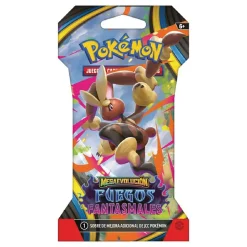 BANDAI Pokémon - Megaevolución Fuegos Fantasmales - Sobre con funda cartas coleccionables en español (Varios modelos)* Friki Zone|Juegos Y Puzzles