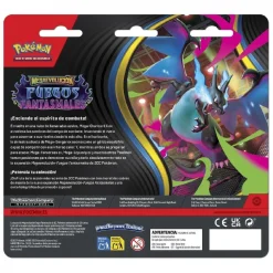 BANDAI Pokémon - Megaevolución Fuegos Fantasmales - Blíster 3 sobres de cartas en español (Varios modelos)* Friki Zone|Juegos Y Puzzles