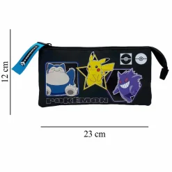 C Y P BRANDS Pokémon - Portatodo triple - Colección Geo