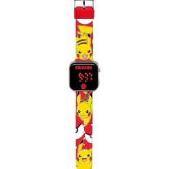 KIDS EUROSWAN S.L. Pokémon - Reloj LED* Coleccionables Y Mini Mundos