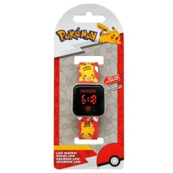 KIDS EUROSWAN S.L. Pokémon - Reloj LED* Coleccionables Y Mini Mundos