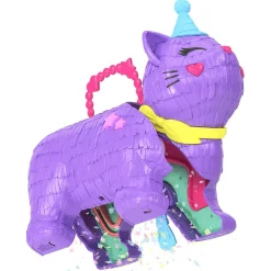 MATTEL Polly Pocket - Cofre Gatito Piñata