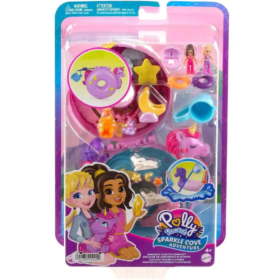 MATTEL Polly Pocket - Playset con 2 muñecas y accesorios (varios modelos)* Coleccionables Y Mini Mundos