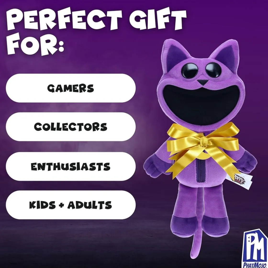 TOY PARTNER Poppy Playtime - Peluche Deluxe Catnap* Merchandising|Friki Zone