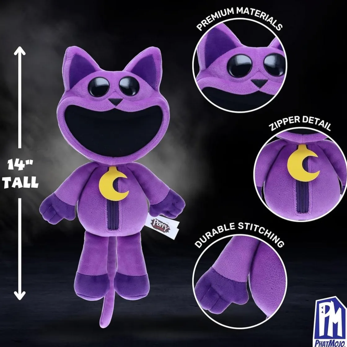 TOY PARTNER Poppy Playtime - Peluche Deluxe Catnap* Merchandising|Friki Zone