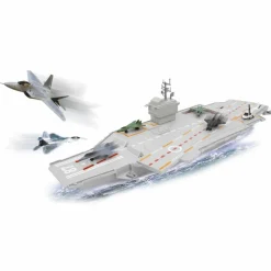 INVINCIBLE HEROS Portaviones Militar interactivo* Figuras De Acción