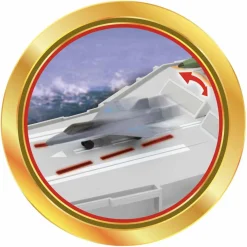 INVINCIBLE HEROS Portaviones Militar interactivo* Figuras De Acción