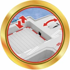 INVINCIBLE HEROS Portaviones Militar interactivo* Figuras De Acción