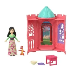 MATTEL Princesas Disney - Conjunto de juego apilable castillo y princesas sorpresa (Varios modelos)