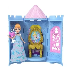MATTEL Princesas Disney - Conjunto de juego apilable castillo y princesas sorpresa (Varios modelos)