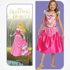 PRINCESAS DISNEY - Disfraz Princesa Aurora 7-8 años