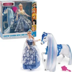 GRANDI GIOCHI Princesas Disney - La princesa y su caballo (varios modelos)* Muñecas