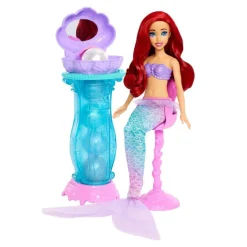 MATTEL Princesas Disney - Muñeca Ariel con tocador desplegable* Muñecas